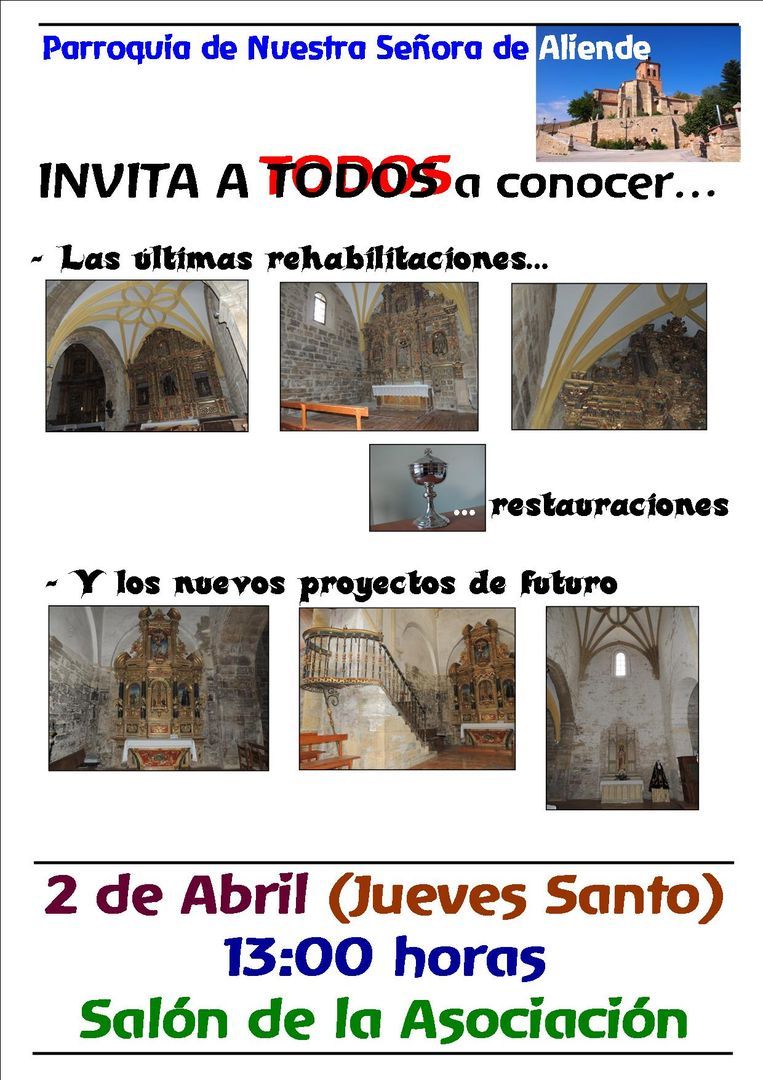 Restauraciones en la iglesia de Quintanilla San García