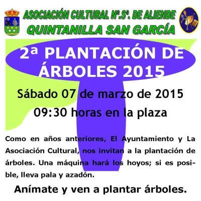 2ª Plantación de árbloes 2015