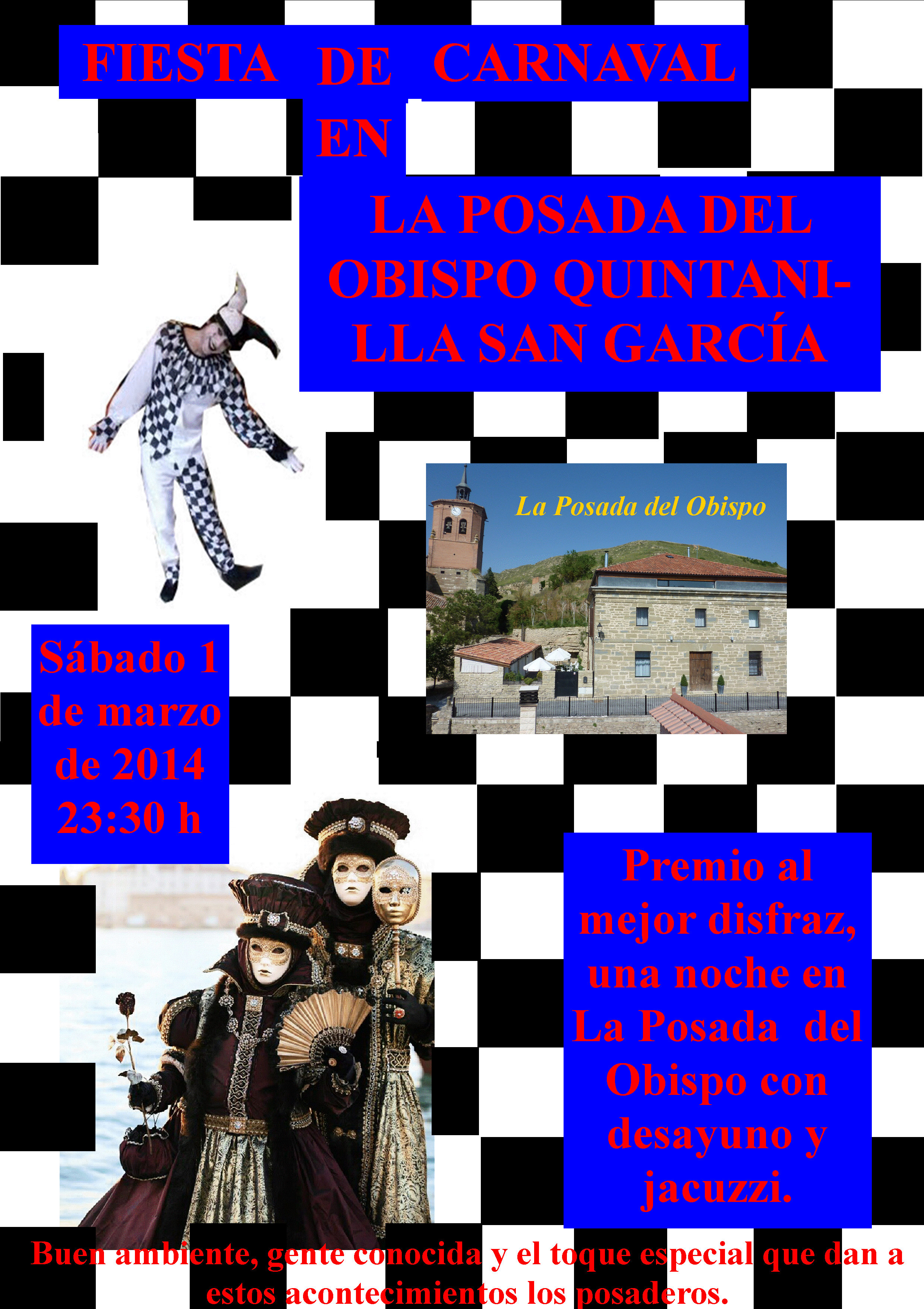 Carnaval 214 en La Posada del Obispo